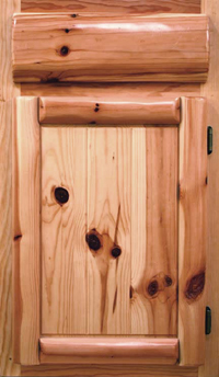 Log & Panel - Knotty Pine