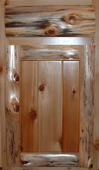 Rustic Log & Panel - Cedar (only)